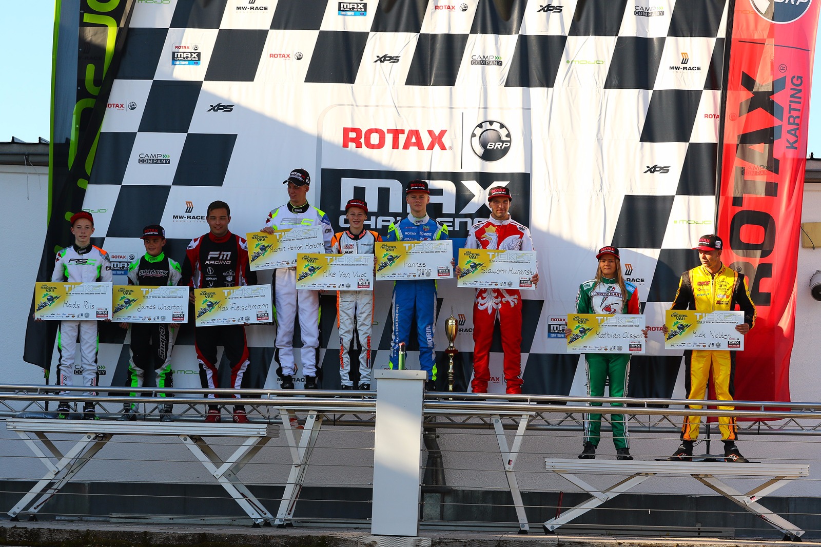 Rotax MAX Challenge Euro Trophy celebrates its first champions