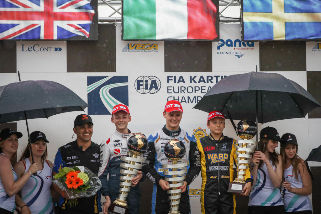CV Performance Group celebrates 1st FIA Karting European victory