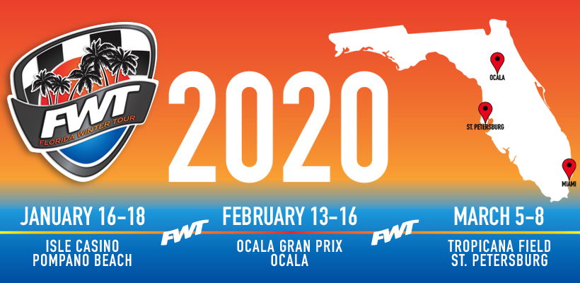 2020 ROK Cup Promotions Florida Winter Tour Venues Confirmed