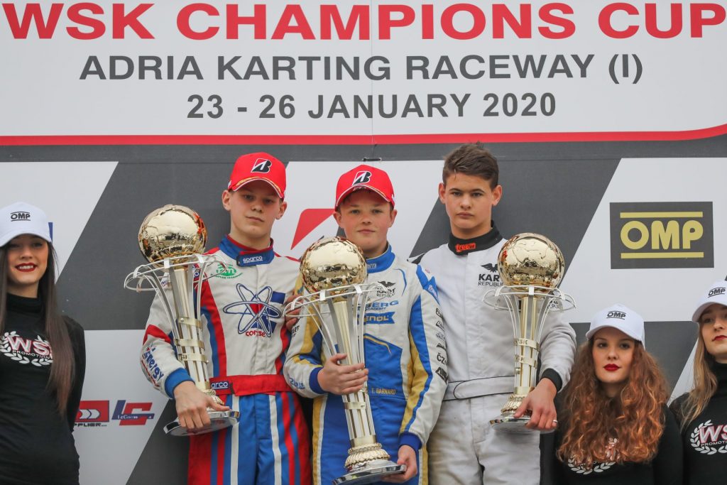 WSK Champions Cup – OK: Barnard dominates at Adria