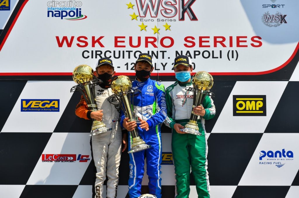 Tony Kart: New podium at the opener of the WSK Euro Series
