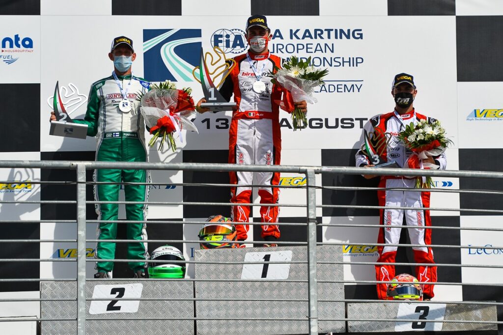 Tony Kart: Puhakka on the podium at the European Championship – KZ