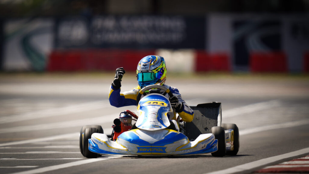 FIA Karting European Championship Round 2 – OK: Faultless victory for Barnard!