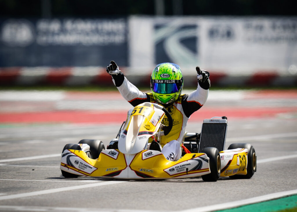 FIA Karting Academy Trophy Round 1: Zilisch flies ahead of Adria’s Final