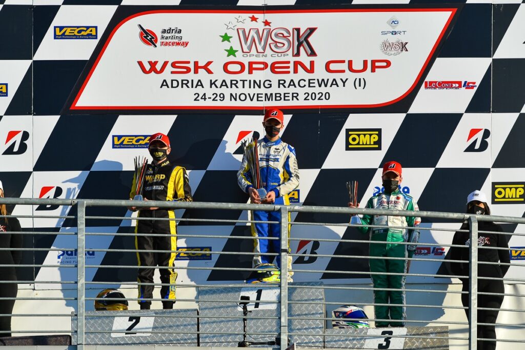 Tony Kart: Great results at the WSK Open Cup in preparation for 2021